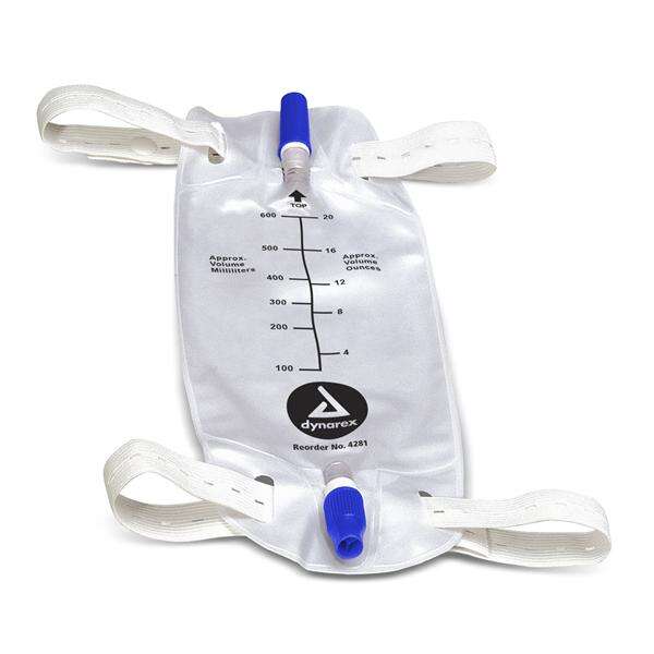 Dynarex Corporation Bag Leg 600mL Vinyl Medium 4X12